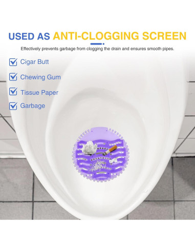 16 Pack Desodorante de Orinal Tenkaiwick con Guantes Desechables