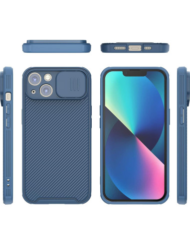 Funda Hitaoyou Magsafe para iPhone 14 6.1" Azul - Protección Cámara