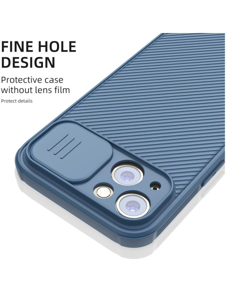 Funda Hitaoyou Magsafe para iPhone 14 6.1" Azul - Protección Cámara