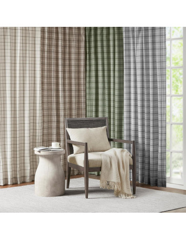 Cortina Aislante Térmico Madison Park Anaheim 50x63 cm Marrón