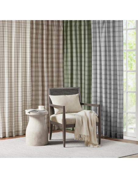 Cortina Aislante Térmico Madison Park Anaheim 50x63 cm Marrón