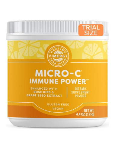 Vimergy Micro-C 1000mg - Suplemento de Vitamina C Vegano 69 Porciones