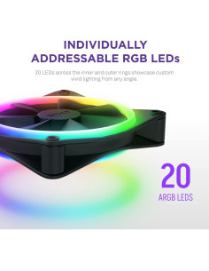 Ventilador RGB NZXT F140 140mm PWM - Alto flujo y bajo ruido 2