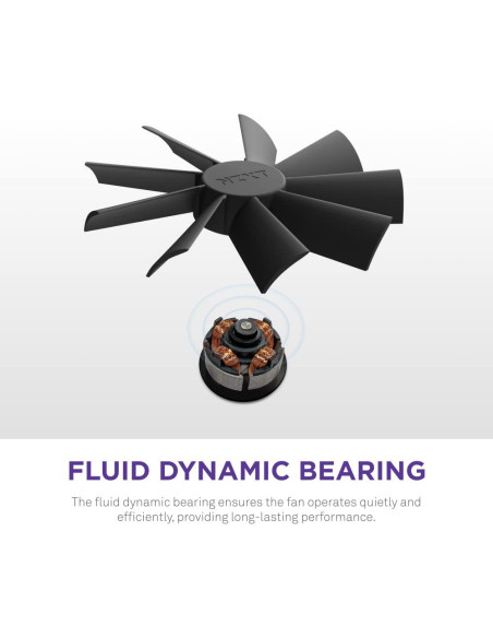 Ventilador RGB NZXT F140 140mm PWM - Alto flujo y bajo ruido