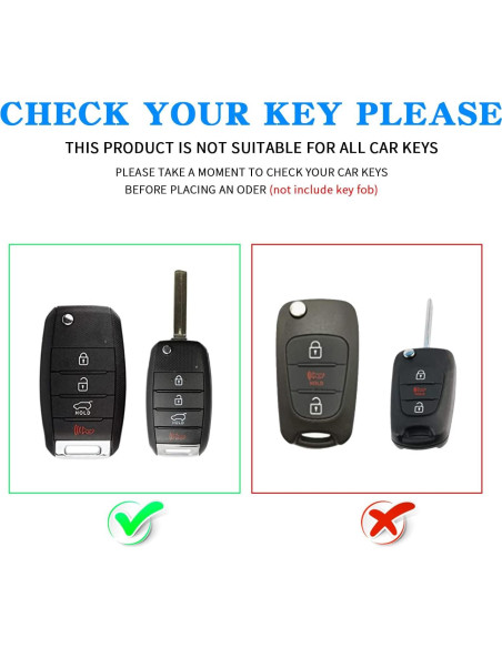 Funda de Llave Kia MILD EAST TPU 4 Botones Roja