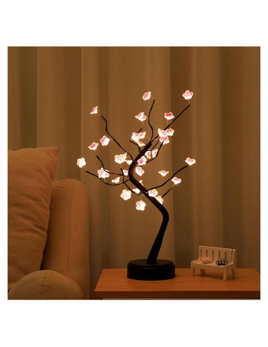 Luz de Árbol de Cereza LED 36 Luces OURBAOFU 50.8 cm