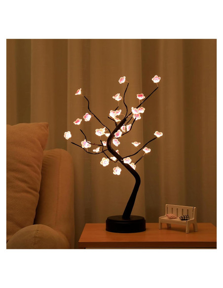Luz de Árbol de Cereza LED 36 Luces OURBAOFU 50.8 cm