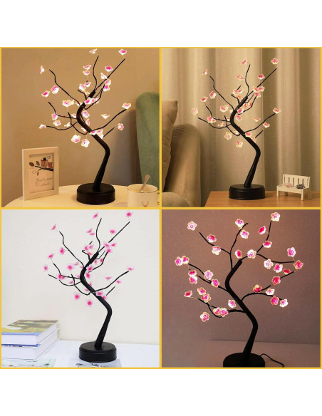 Luz de Árbol de Cereza LED 36 Luces OURBAOFU 50.8 cm
