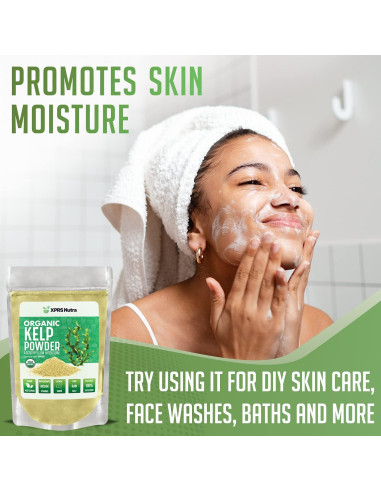 Polvo de Kelp Orgánico XPRS Nutra 113.4 g - Suplemento Vegano