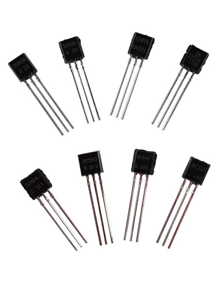 Kit de Transistores Semiconductores PANMILED 600 Piezas NPN PNP