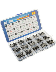 Kit de Transistores de Potencia BOJACK 15 Valores 750 Pcs 2