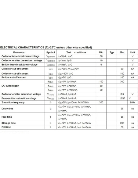 100 Transistores NPN PNP SMD MMBT3904 MMBT3906 SOT-23