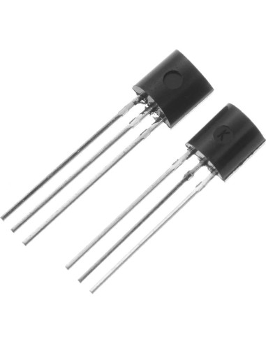 100 Transistores NPN BC547 + PNP BC557 Bajo Consumo 100mA