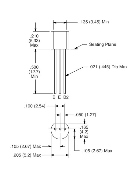 Kit de 300 Transistores TO92 NPN PNP 30 Modelos 1A Manufacturing