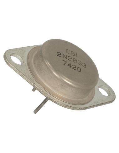 Transistor de Potencia BJT PNP 75V 20A TO-3 Germanio