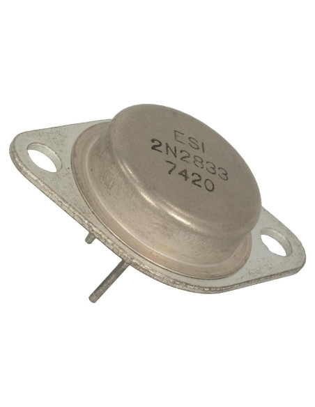 Transistor de Potencia BJT PNP 75V 20A TO-3 Germanio