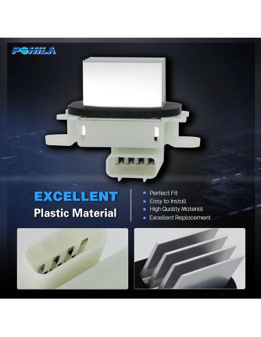 Resistor Motor Ventilador HVAC POHILA para Ford 2009-2017