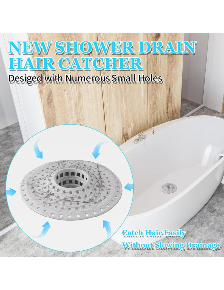 Receptor de Cabello Aluvor 3PCS Silicona Antibloqueo