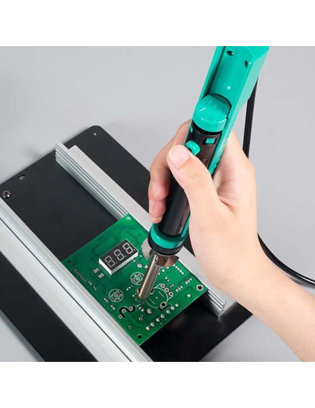 Hierro de Desoldadura YIHUA 929D-V Eléctrico con Boquillas 1.0mm y 1.2mm