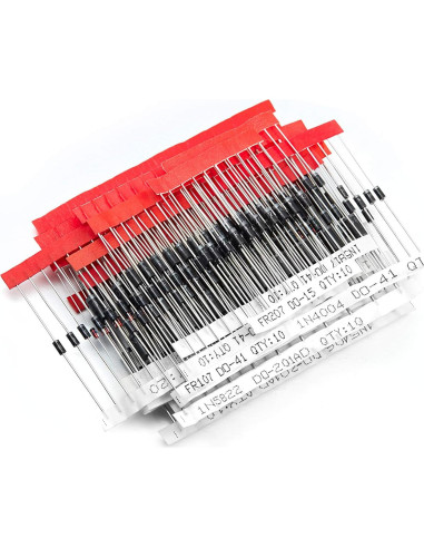 Kit de Diodos Chanzon 200pcs Rectificadores y Schottky