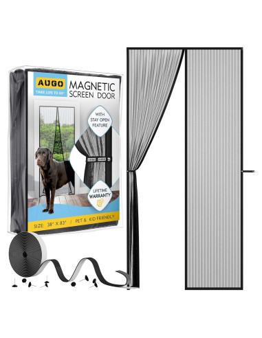 Puerta Pantalla Magnética AUGO 96.5x210.8 cm Auto Sellante