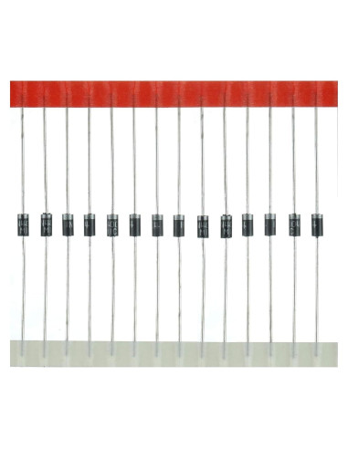 Diodo Rectificador 1N4001 MCIGICM 100 Pcs 50V 1A DO-41