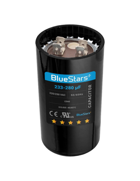 Capacitor de Arranque Redondo 233-280 uF 220-250V BlueStars