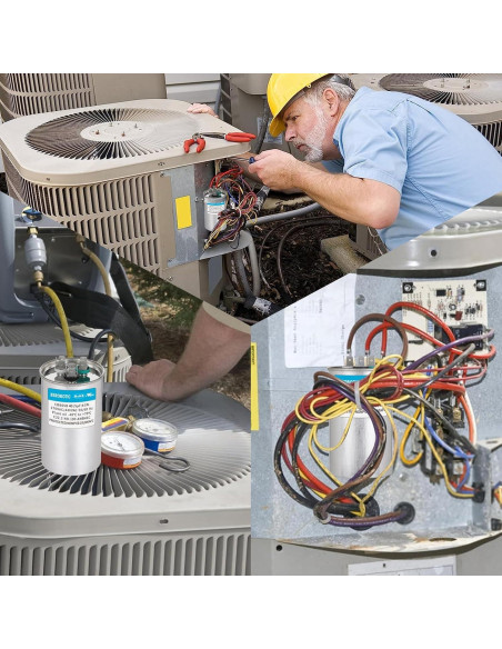 Capacitor CBB65B 40+5 uF 370/440V Doble Función BSROBOTIC