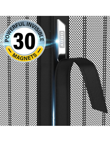 Puerta Pantalla Magnética AUGO 96.5x210.8 cm Auto Sellante