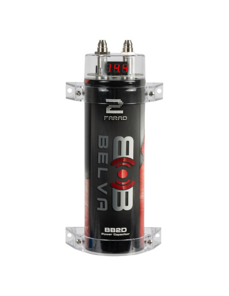 Capacitor de 2.0 Farad Belva BB2D con Pantalla Digital Roja