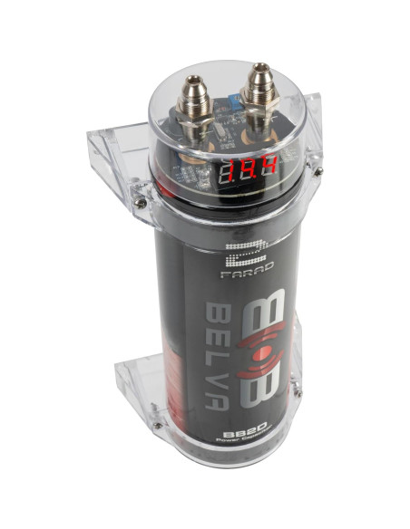 Capacitor de 2.0 Farad Belva BB2D con Pantalla Digital Roja