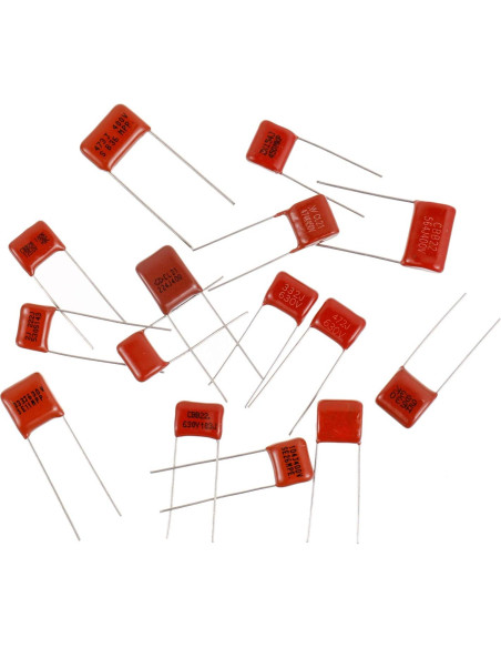 Kit de Capacitores de Película BOJACK 150 Pcs 400V/630V