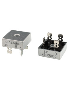 Diodo Rectificador BOJACK KBPC5010 50A 1000V Paquete de 2