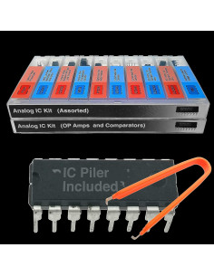 Kit de Circuitos Integrados 161 Piezas 20 Modelos con Alicate IC 2