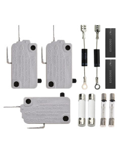 Kit de Repuestos para Microondas KOKISO - Interruptores, Diodos y Fusibles
