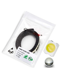 Diodos LED SMD 3528 CHANZON 100 Pcs Blancos 7-8LM