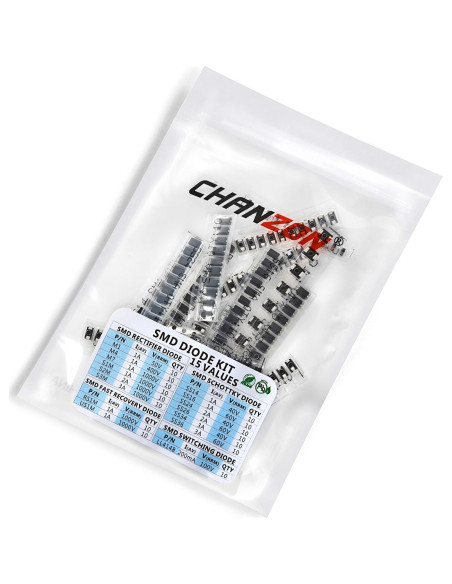 Kit de Diodos SMD Chanzon 150pcs - 15 Valores Variados