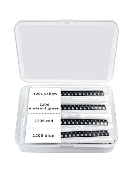 Kit de 400 LEDs SMD 20 tipos 1210 1206 0805 0603 VANXY