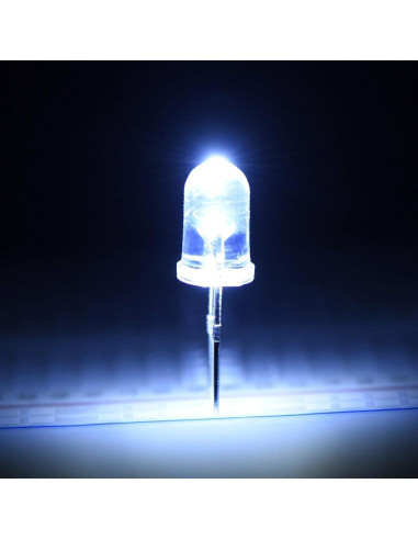 Kit de 1000 Diodos LED EBOOT 5 mm en 10 Colores