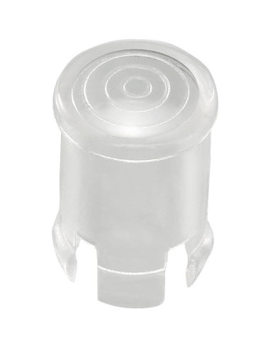 Portalámpara LED 50 Pcs uxcell Soporte Plástico 5mm