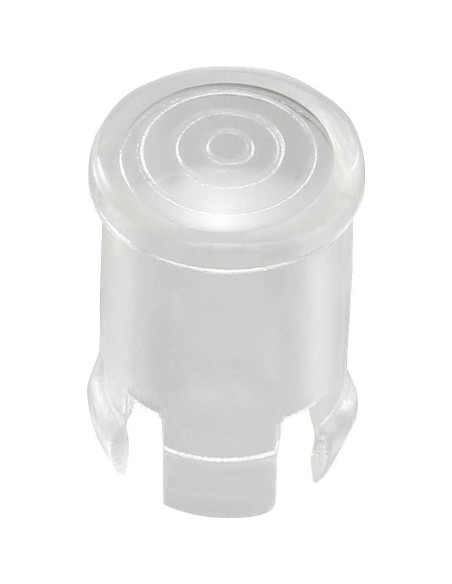 Portalámpara LED 50 Pcs uxcell Soporte Plástico 5mm