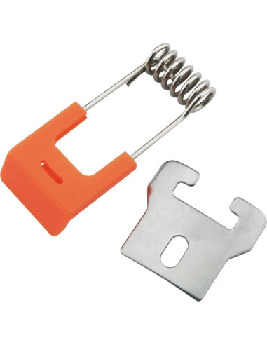 10 Clips de Resorte para Lámparas LED DGHAOP 25x22mm