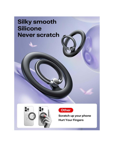 Soporte de Anillo Magnético LISEN para iPhone 16/15/14/13