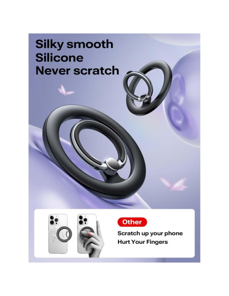 Soporte de Anillo Magnético LISEN para iPhone 16/15/14/13