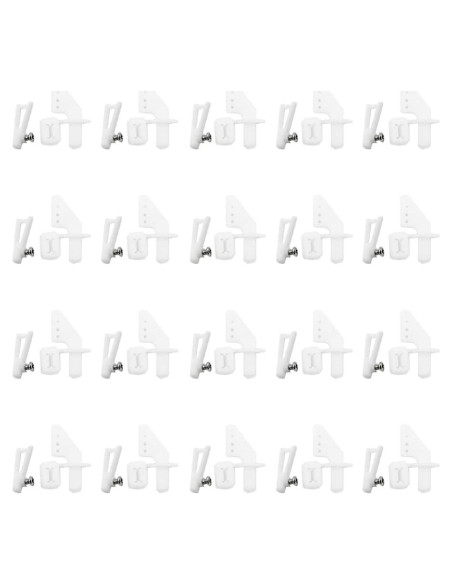 20 Ganchos de Control Plástico URIMPAVIDO para Modelos RC