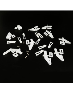 20 Ganchos de Control Plástico URIMPAVIDO para Modelos RC 2