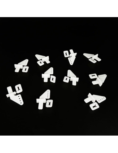 20 Ganchos de Control Plástico URIMPAVIDO para Modelos RC