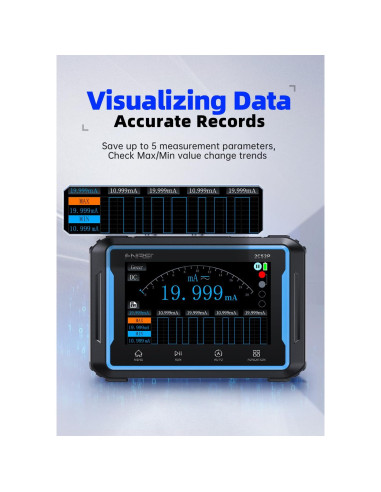 Osciloscopio Digital FNIRSI 2C53P 3en1 50MHz 250Ms/s