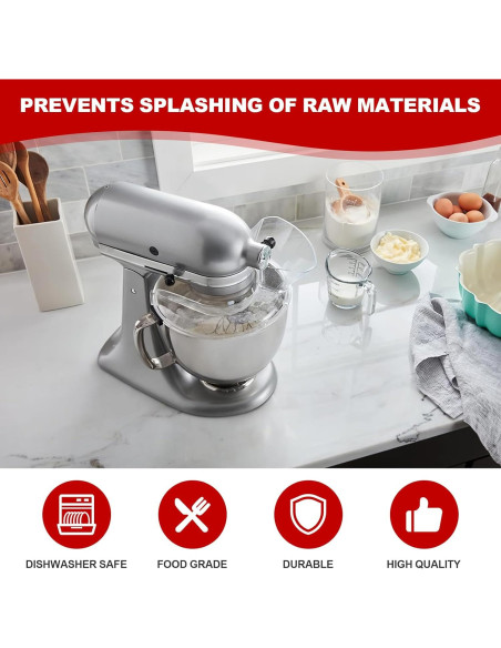 Protector de Vertido KitchenAid 4.5-5QT Acero Inoxidable