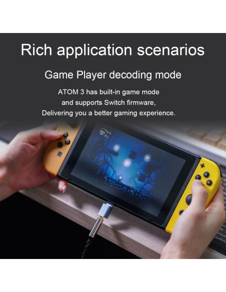 Amplificador DAC portátil Audirect ATOM3 HiFi 32bit/768kHz